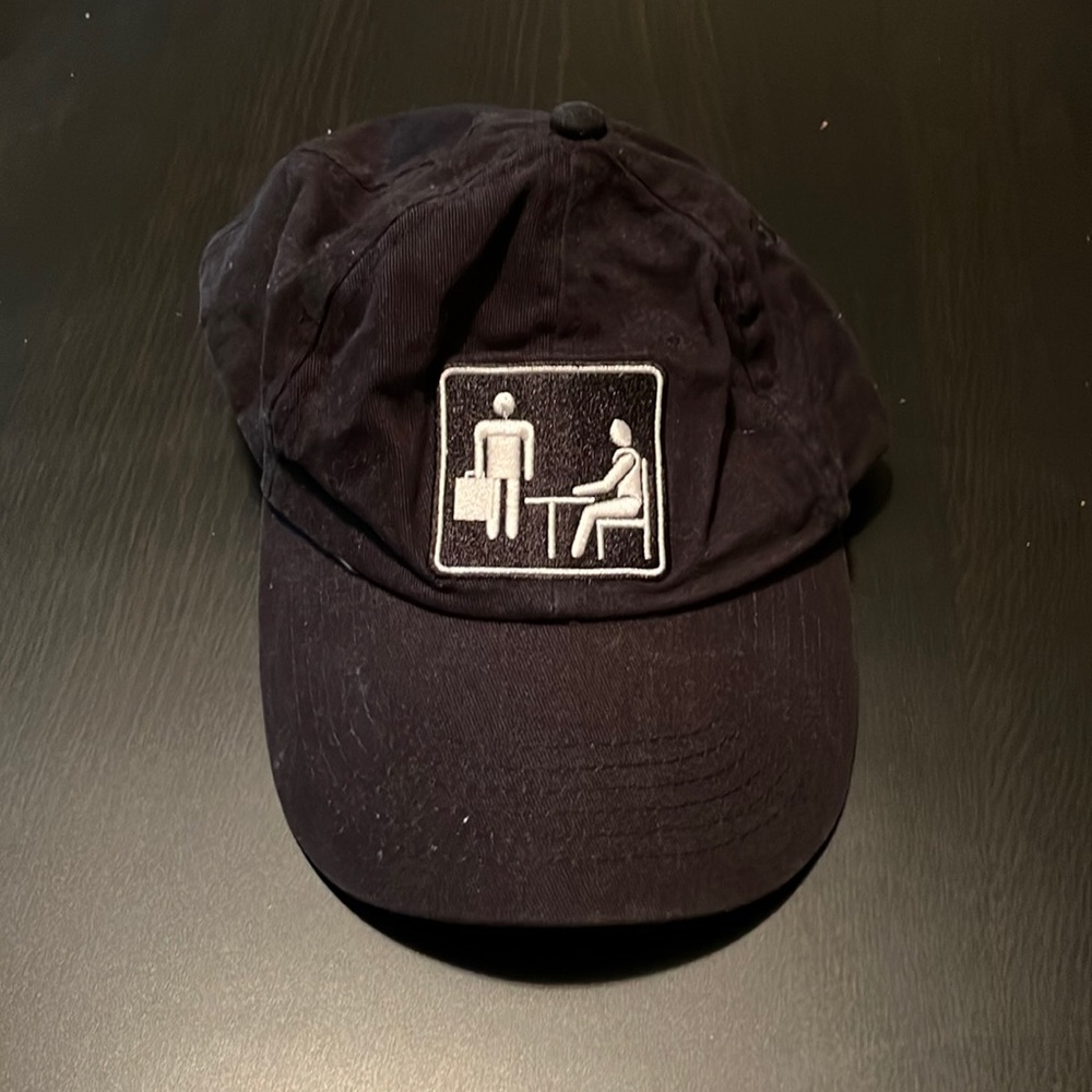 Black ‘The Office’ Show Hat with Adjustable Back